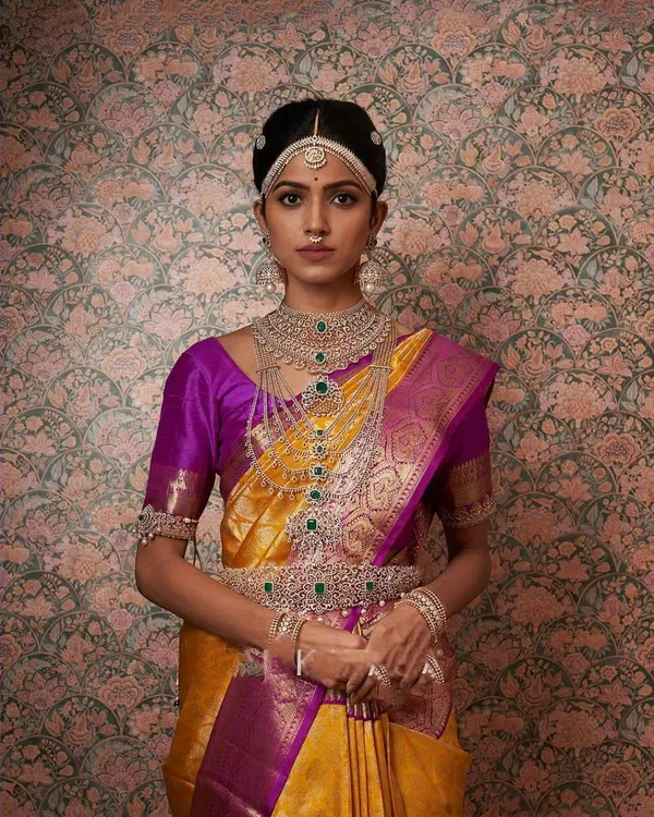 YELLOW_PURE_BANARASI_SAREE